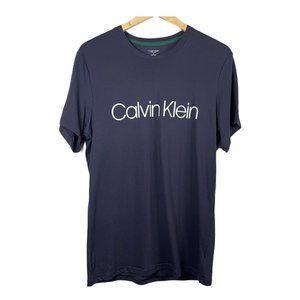 Calvin Klein Sleepwear Crewneck Navy Size Medium